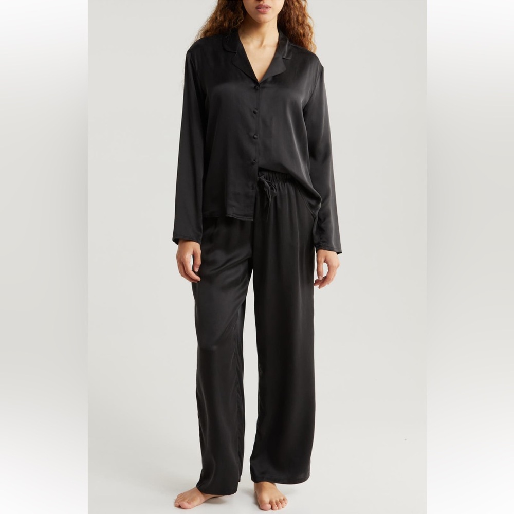 Nordstrom Washable Mulberry Silk Pajama Pant NWT Size M